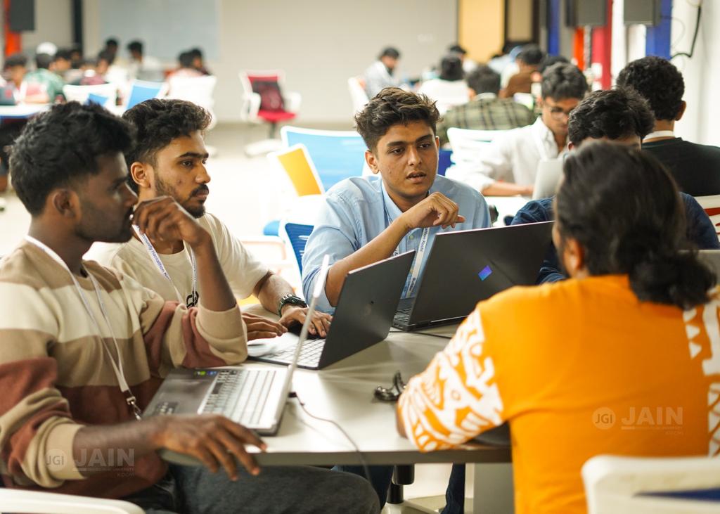 jain_kochi's tweet image. The OpenAI Codex Community Hackathon - Kochi brought together a vibrant community of builders at Jain University, Kochi for a full day of creation, collaboration, and innovation powered by Codex.

#CodexHackathon #Kochi #JainUniversity #OpenAI #AIInnovation #HackathonLife