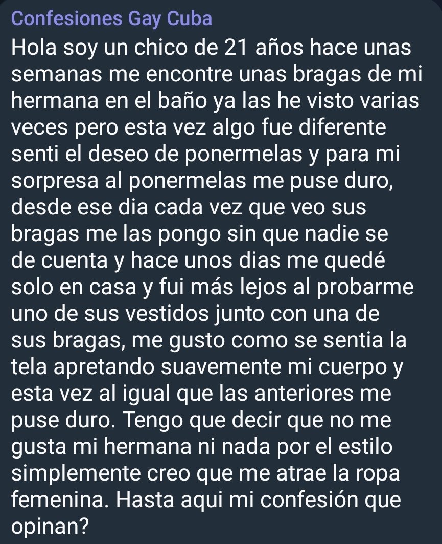Confesiones Gay Cuba tweet media