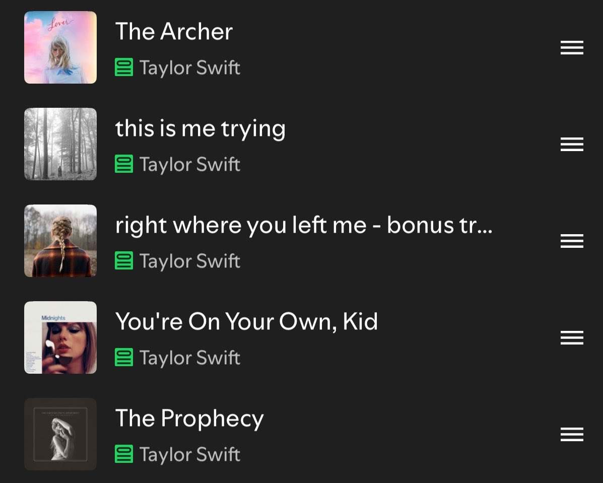 hey taylor you could‘ve kept these song to yourself because wtf no need to call me out like that