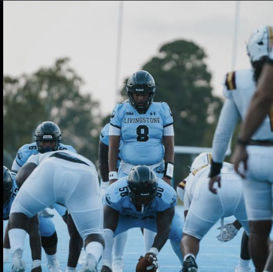 Markbrownjr6's tweet photo. Blessed to receive an offer form Livingstone ❗️❗️AGTG https://t.co/Cf285McpGk