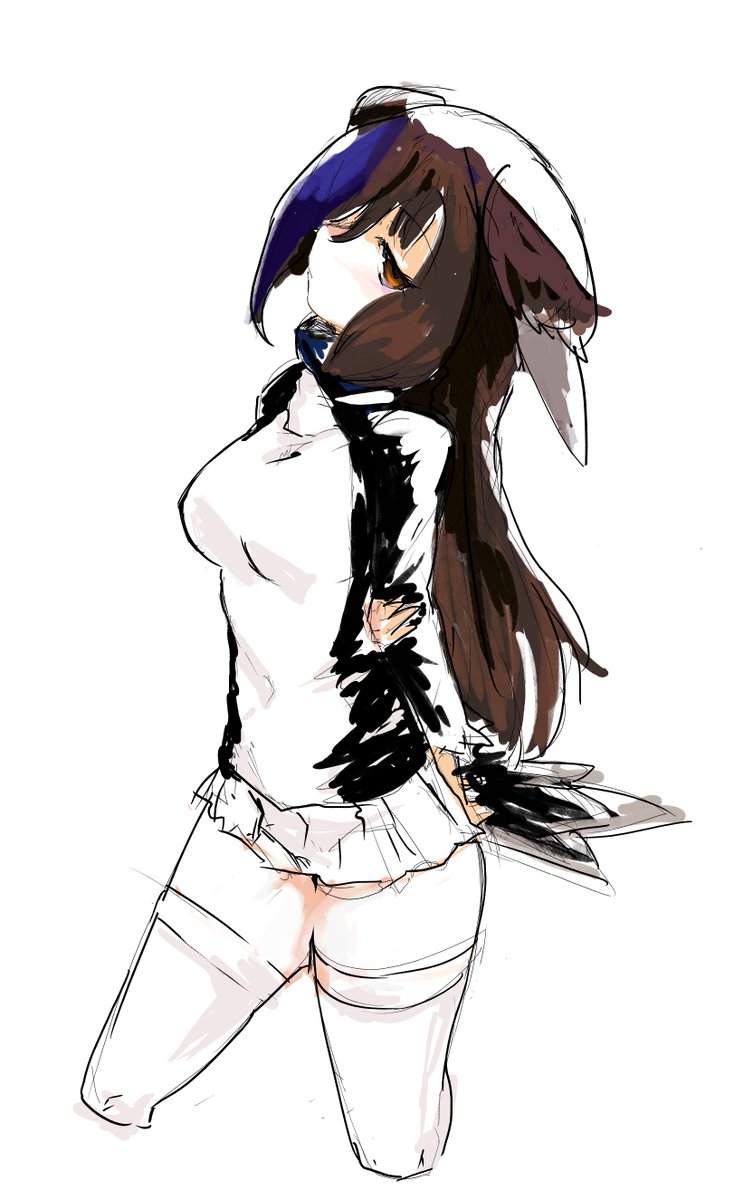 絵チャで描いたウミガラス 