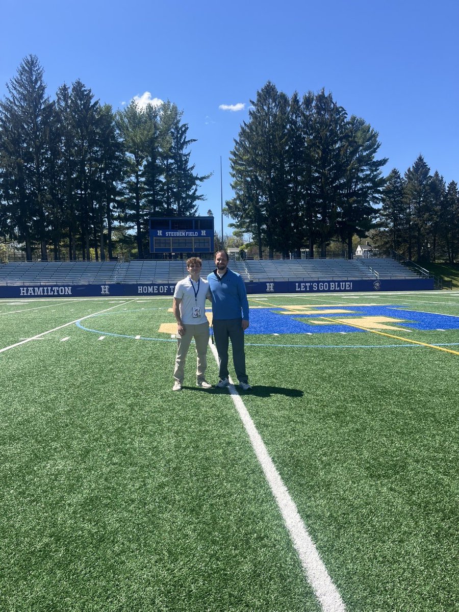 meyer_etha5361's tweet photo. Thank you @HamCollFootball for having me today! I had great conversations with @CoachMattWright and @CoachDMurray3 . Can’t wait to get back on campus soon!

@CoachSDwyer @Coach_DJ_Kelly @HOGScoachMaska @CoachRMoore34 https://t.co/jsMBgaYJLc