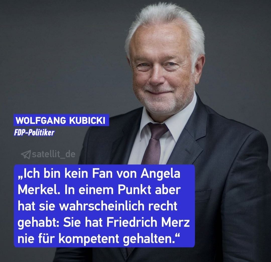 unbelehrbarrat's tweet image. Selbst Frau #Merkel, die ja nun alles andere als gut für Deutschland war wußte schon, dass der #Merz zu nichts taugt, und nun ist er da, nicht mal sehr lange und dennoch sogar weltweit bekannt als unbeliebtester Kanzler den die BRD jemals hatte 🤷‍♂️