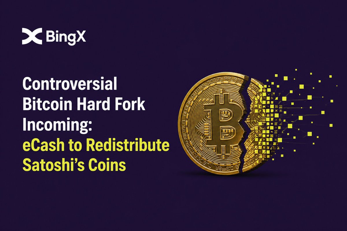 A new wave of debate is hitting the crypto space as discussions emerge around a controversial #Bitcoin hard fork linked to eCash (XEC). The proposal suggests redistributing long dormant Satoshi-era coins, sparking intense arguments across the community. Some believe it could