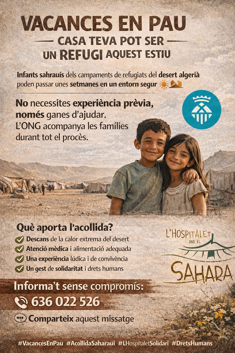 L'H amb el Sahara tweet media
