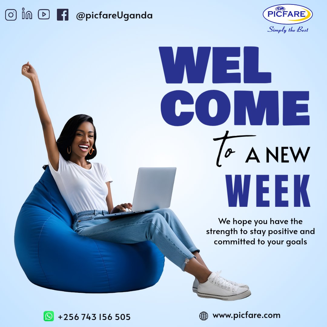 Picfare_Group's tweet image. At Picfare, every new week is a fresh page to create something amazing 💙

New week, fresh energy, bigger goals 💪🏾
Stay positive, stay focused, and make every moment count.✅

picfare.com

#NewWeek #mondaymotivation  #Picfare #SimplyTheBest #fyp
