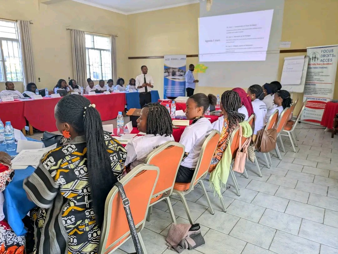 womanpowerdrc's tweet photo. Woman Power DRC a participé à une formation sur le duty of care et la santé mentale, organisée par @focusdroits avec @ONUFemmesRDC et le #WPHF.
La restitution au staff est prévue ce 28 Avril 2026,au bureau de Woman Power DRC.
#WomanPowerDRC #DutyOfCare #SantéMentale #RDC https://t.co/Jpudy0kppA