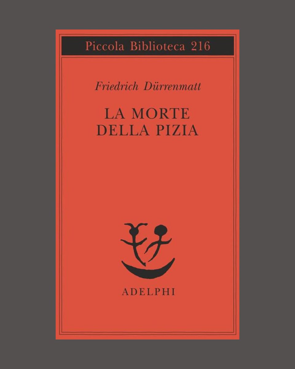 gidal's tweet photo. La morte della Pizia (1976, 1988 Adelphi)
di Friedrich Dürrenmatt
Traduzione di Renata Colorni
@adelphiedizioni https://t.co/CZr5J728UX