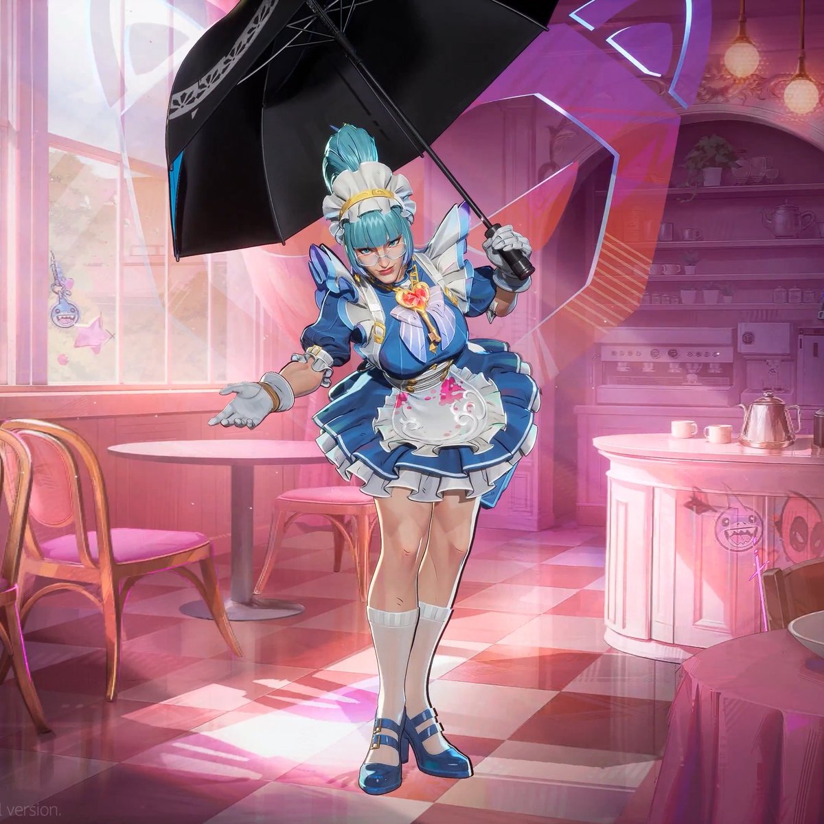 mmmmmmmmiller's tweet photo. ‼️ MAID ELSA BLOODSTONE CHROMAS

Here's your first look at the color customization options for the new legendary "Bloody Butler" Elsa Bloodstone costume, headed to the #MarvelRivals in-game store this Thursday, April 30th at 10:00 PM EDT. https://t.co/r0mJZ4JzdS