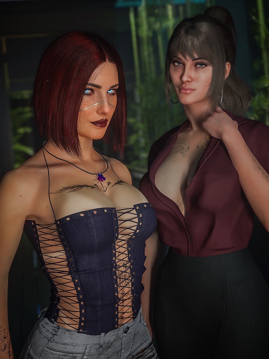 4realVP's tweet photo. ‼️ duo mode ‼️

with Venera from @/jns.001 on Insta

#Cyberpunk2077 #Cyberpunk2077Photomode #VirtualPhotography #WorldofVP https://t.co/LKXWLdFoHE