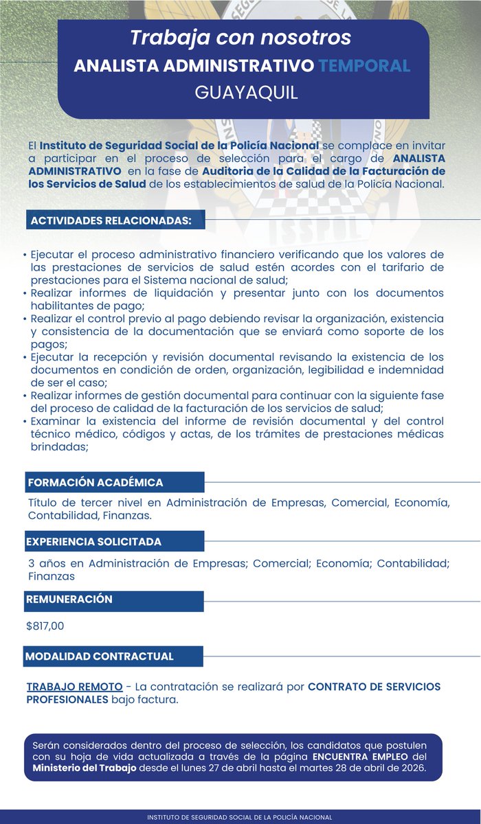 ISSPOL Ecuador tweet media