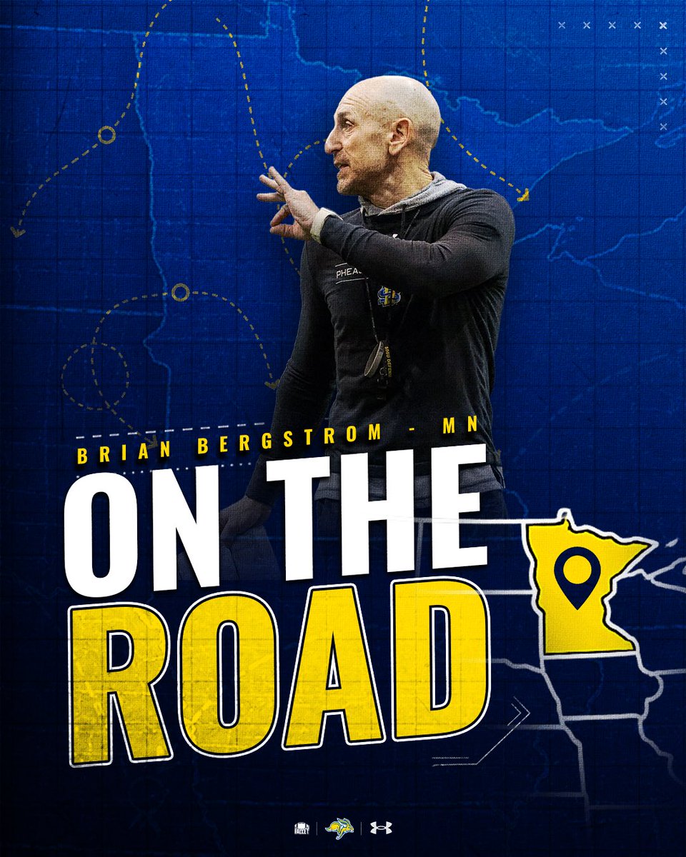 Coach_Bergy's tweet photo. Always great to represent @GoJacksFB and to go back HOME. #MNJacks https://t.co/jpJZ4CdzJG