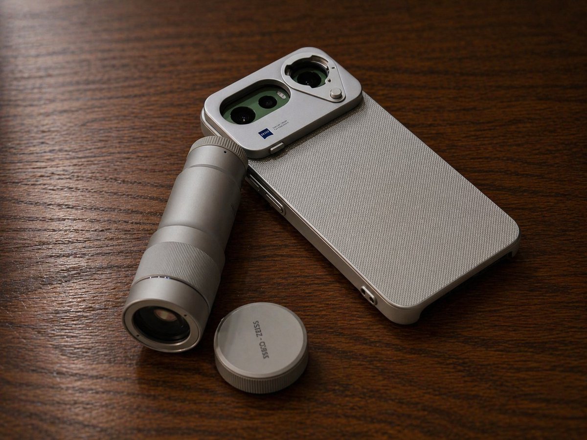 ZionsAnvin's tweet image. Here's the Vivo X300 FE with its Zeiss Telephoto Extender Gen 2

- 200mm equivalent focal length
- 1600mm max focal lenth
- Weight 153 grams

#Vivo #VivoX300FE