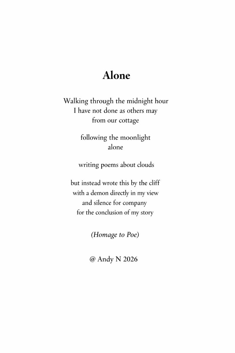 aen1mpo's tweet photo. Day 27 of #NaPoWriMo (National Poetry Writing Month) - 2 x horror poems written at a horror writing workshop by Lee McShane late last night.
Great fun.
Full details of the project here
https://t.co/8xc9HqPbce
#poetry #minipoetry #experimentalpoetry #poem #silence #smallpoetry https://t.co/cNlqeELuGy