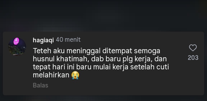 <a href="/txtdrbekasi/">TxtdariBekasy 🇵🇸</a> Ini nyesek banget, semoga husnul khatimah buat semua para korban MD