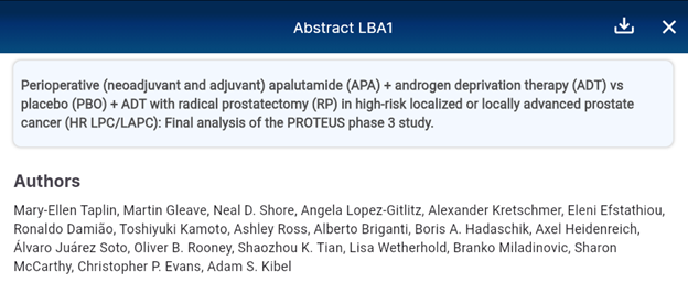 Long Intensifying Abstract As #ASCO26 is approaching, here are my top 10 GU abstracts to be ...