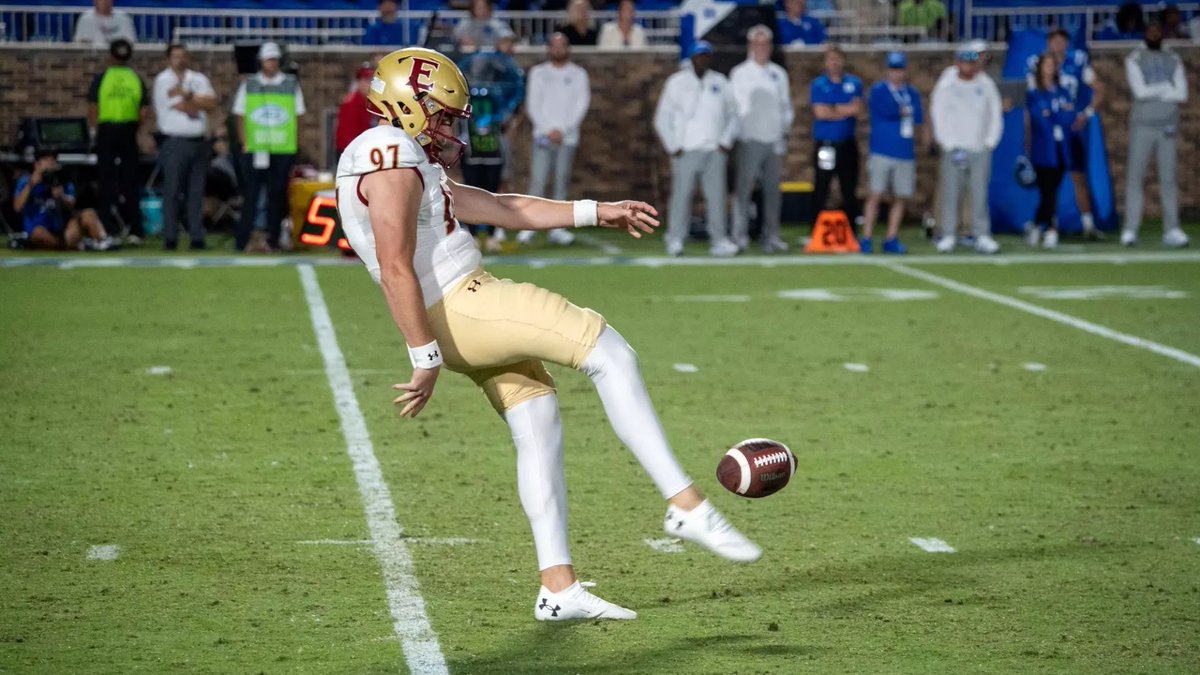 mzenitz's tweet image. Source: The #Broncos have invited former Elon punter Jeff Yurk to their rookie minicamp.

Was a two-time FCS All-American at Elon and ranked fourth among all Division I punters last season with an average of 48.3 yards per punt.