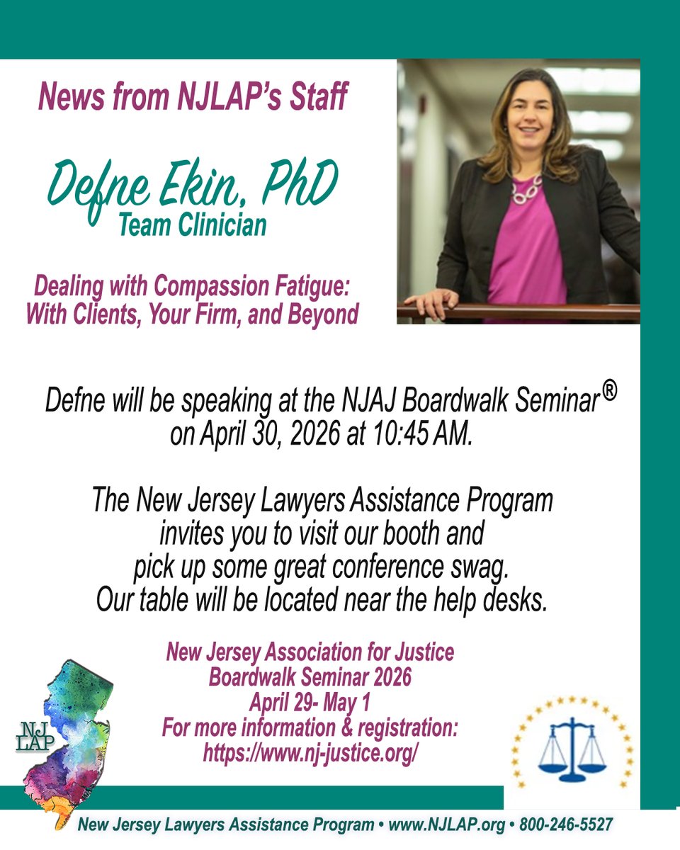 NJ Lawyers Assistance Program tweet media