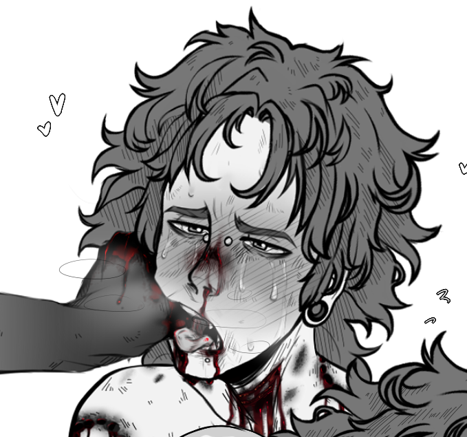 -Do you like pain so much, darling?~

#thefreakcircus #Harlequin #tfcfanart #tfcharlequin #selfship #oc