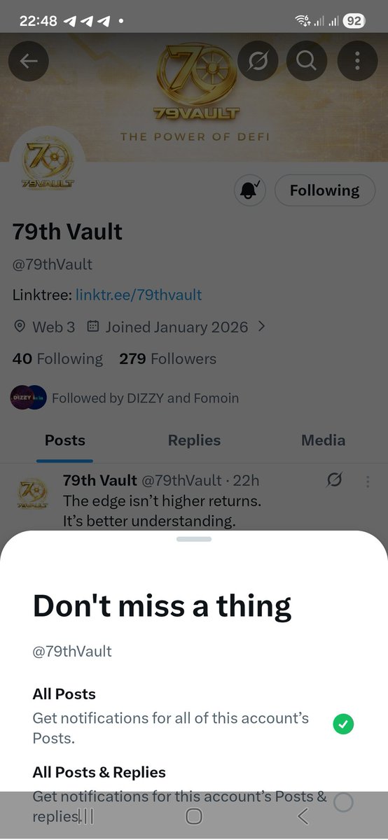 parminderpk1978's tweet image. fomo kicked in with new partnership @79thVault 🤝

you guys are getting ahead of the game 🙌

#BEP20 address 
0x4d7919fa37979ac4a742fb3a1428fc39fd66c94d