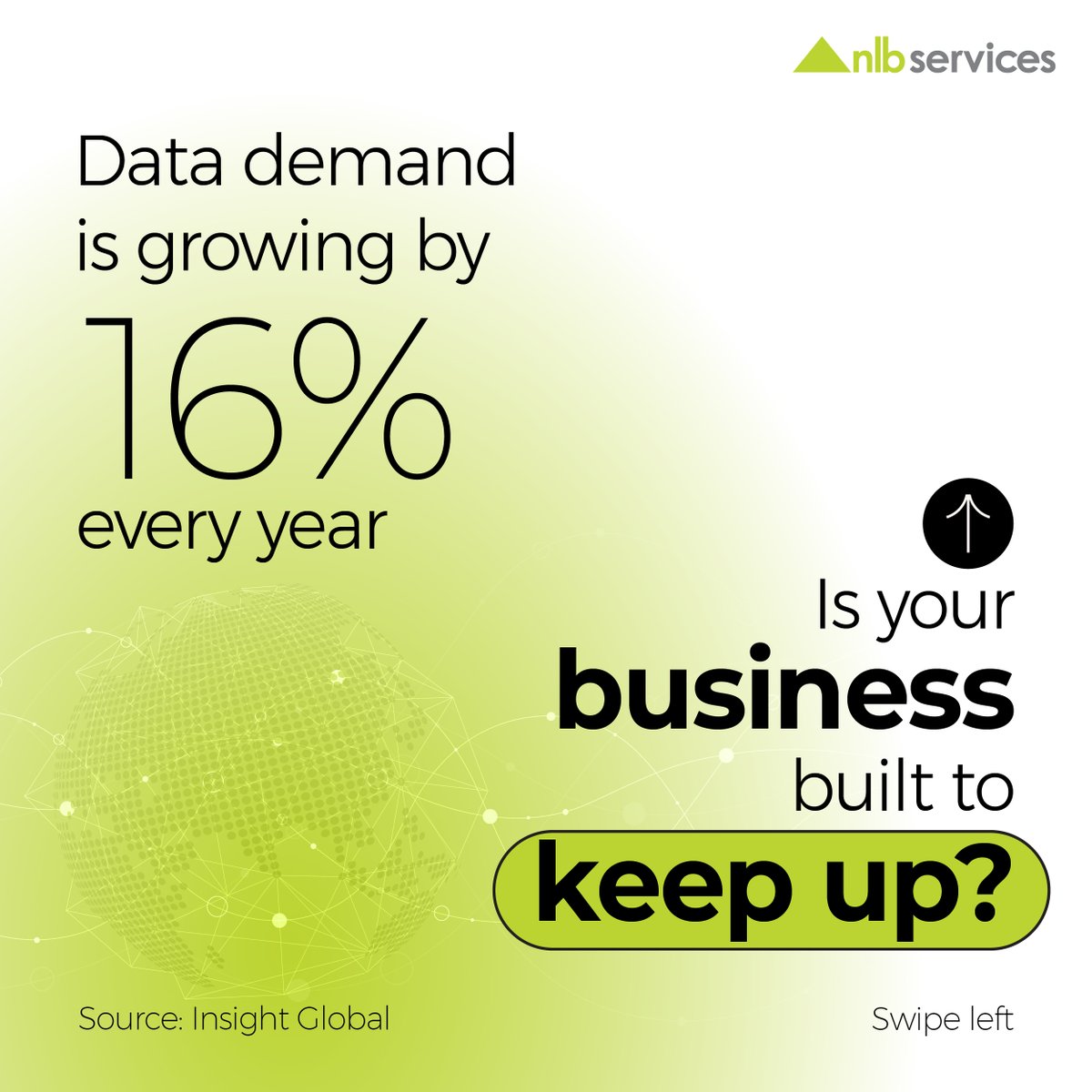 nlbsinc's tweet image. As data demand continues to rise, businesses will need to rethink how they plan for scale and manage increasing complexity. Those who prepare early will be in a stronger position to move forward. Swipe left to see what this means for you.

#DataDrivenGrowth #DigitalInfrastructure