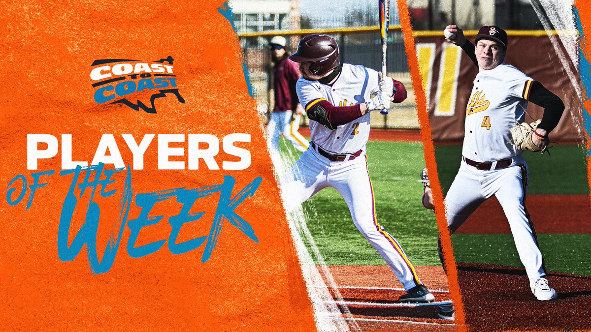 C2CAthConf's tweet image. #C2CBSB: SU’s Inman, Brinsfield Receive C2C Weekly Baseball Awards

⚾️ c2csports.com/x/ib3sn

#Dare2Prepare // #D3Baseball