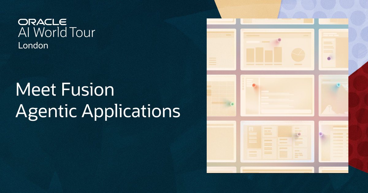 JerryDFreeman's tweet photo. Oracle is reinventing how work works with its new Fusion Agentic Applications. Learn how this new class of enterprise applications can help your business unlock time, capacity, and outcomes that were previously out of reach: https://t.co/jFLxQ4EZrr https://t.co/O6U4CUPqzE