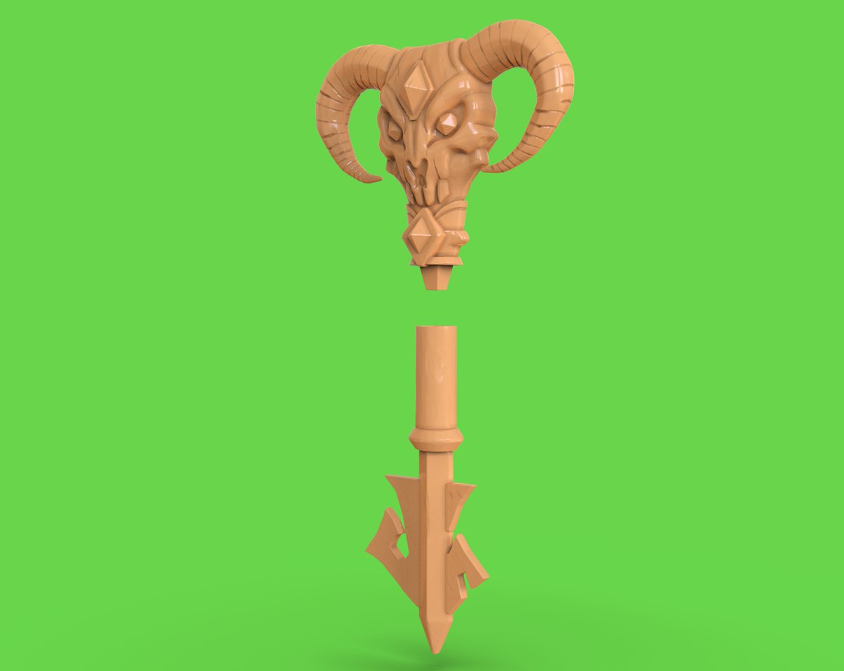 PaburoVIII's tweet image. I #3dprint and #paint the #Stylized #Demon Key I made in January, made with #Maya and #ZBrush you can get the file at Cults

cults3d.com/en/3d-model/ar…

#3d #3dart #prop #3dartist #artistforhire #sculpture #hardsurface #medieval #fantasy