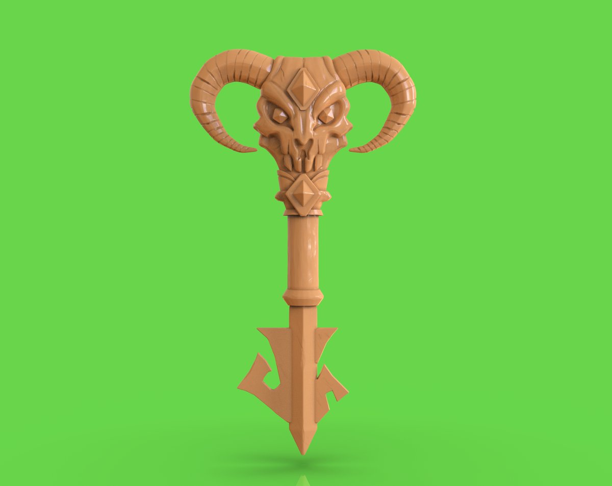 PaburoVIII's tweet image. I #3dprint and #paint the #Stylized #Demon Key I made in January, made with #Maya and #ZBrush you can get the file at Cults

cults3d.com/en/3d-model/ar…

#3d #3dart #prop #3dartist #artistforhire #sculpture #hardsurface #medieval #fantasy