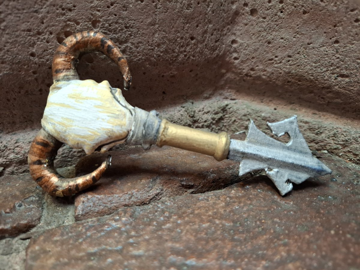 PaburoVIII's tweet image. I #3dprint and #paint the #Stylized #Demon Key I made in January, made with #Maya and #ZBrush you can get the file at Cults

cults3d.com/en/3d-model/ar…

#3d #3dart #prop #3dartist #artistforhire #sculpture #hardsurface #medieval #fantasy