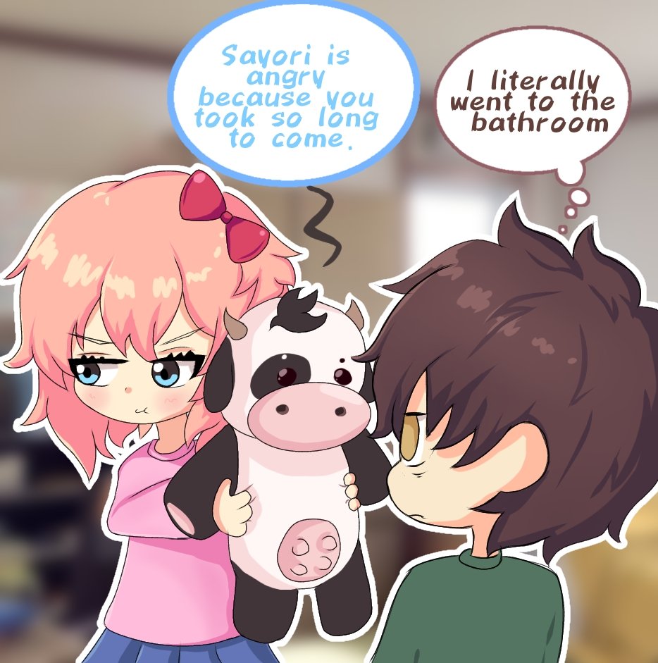 Daily Pics of MC & Sayori tweet media
