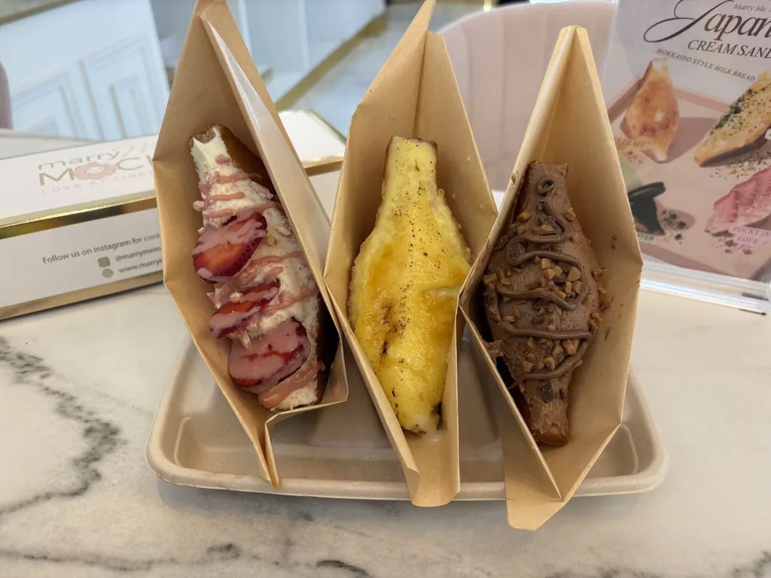 KaronSmart's tweet photo. New Viral Japanese Cream Sando’s! https://t.co/ZPrbOwMFVf