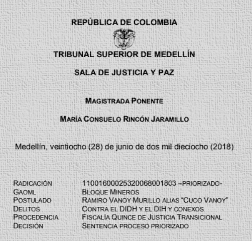 Lo del Batallón Rifles, no es nuevo. Hay pruebas judiciales que miembros de esa base militar vendían uniformes y armas a los paramilitares. Incluso llegaron a asesinar al sastre del Batallón Rifles al descubrirse lo de los uniformes. A eso nos quiere regresar Abelardo o Paloma.