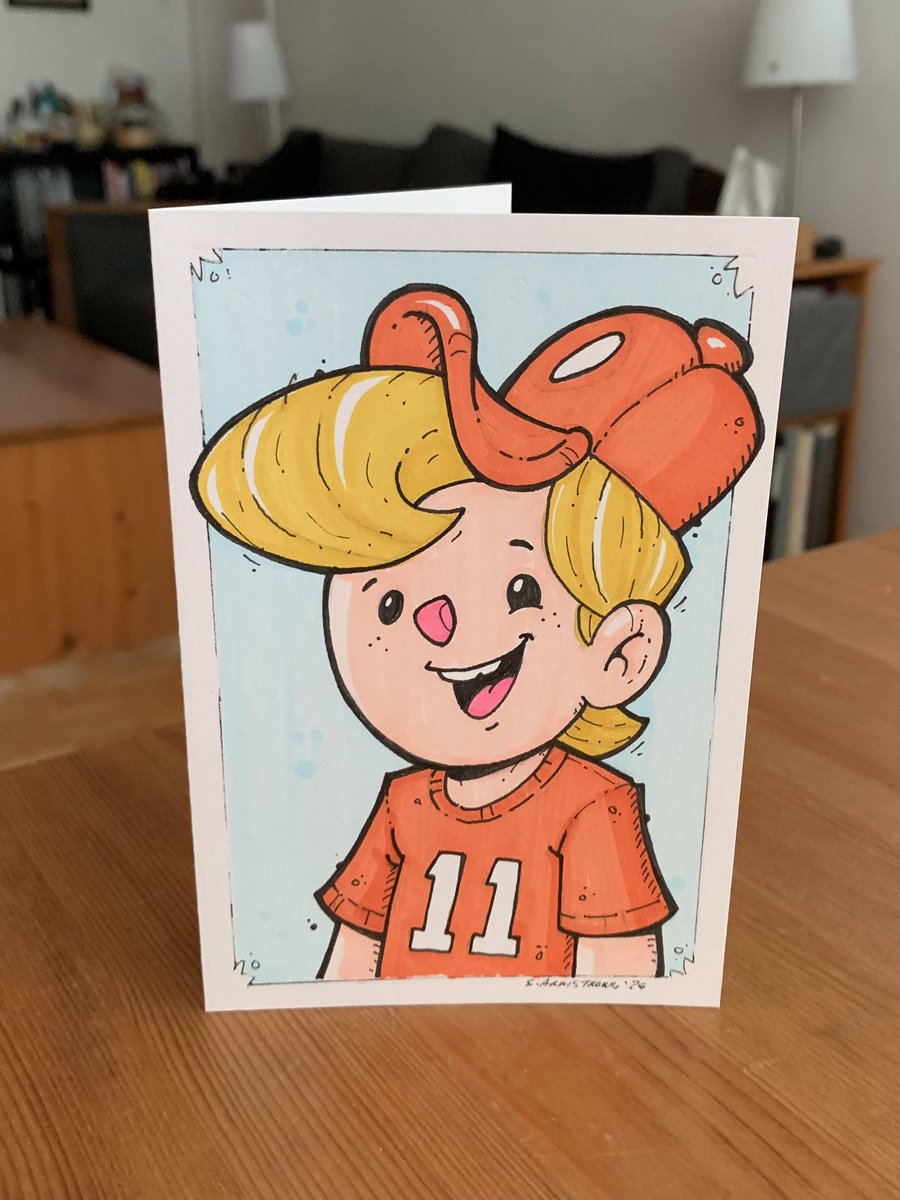 stv_armstrong's tweet image. A birthday card for my friend Paul who just turned 11!

#Sketch #Drawing #Doodle #birthdaycard #happybirthday