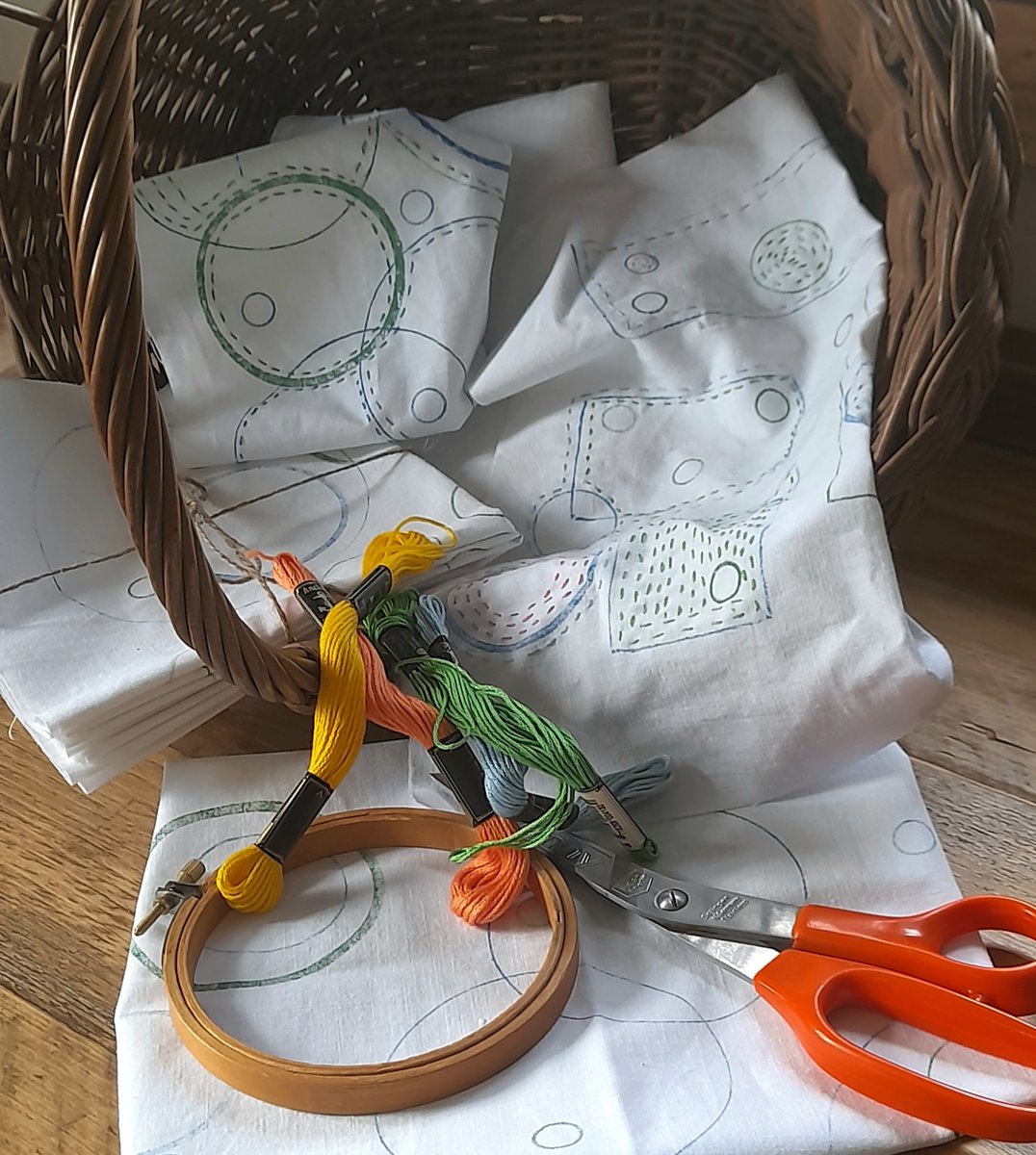 RFTextileDesign's tweet photo. Are you looking for something to help you switch off? Our Slow Stitch Kits may be the answer. https://t.co/LSFXkAGX8c