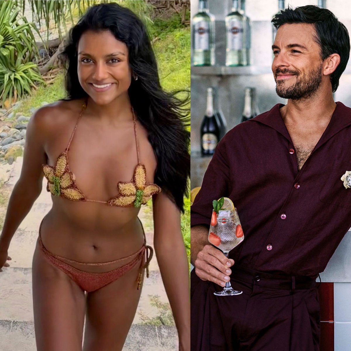 enieleda_m's tweet image. “fancy a drink babe?” 
Kanthony’s holiday camera roll 🍹☀️🌴💦💛

#simoneashley #jonathanbailey