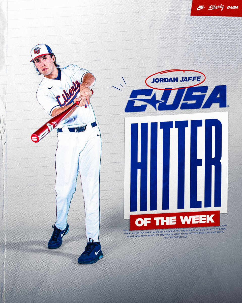 LibertyBaseball's tweet photo. Congratulations, Jordan! 👏 https://t.co/HUh8xODK4W