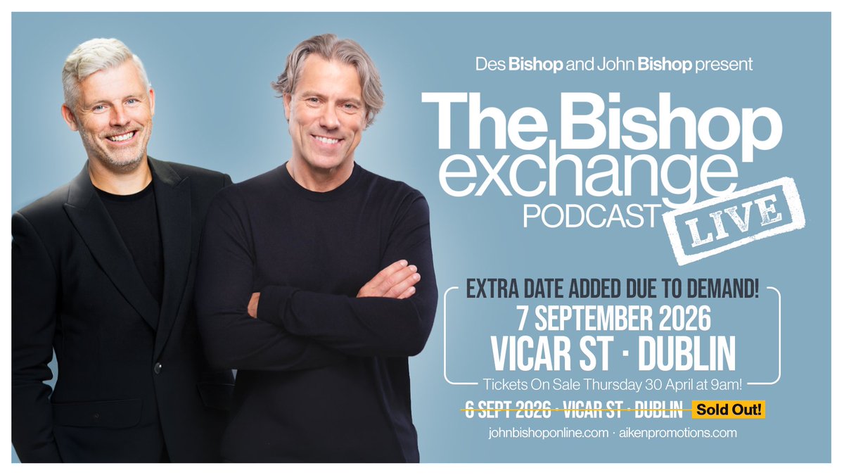 John Bishop tweet media