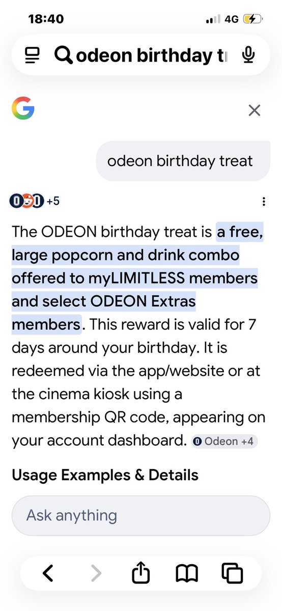 fourcleanpaws's tweet photo. @ODEONHelp I’ve been a member limitless  and never had this before 
Can’t find out how to claim it https://t.co/toLy7aNNAr