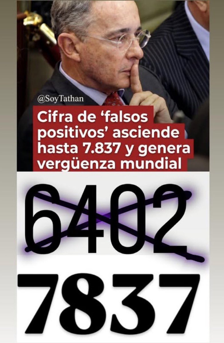 GoezFranco26739's tweet photo. @AlvaroUribeVel Pues…a la DESPRECIABLE Paloma Velencia le brillan los ojos q volvamos a la Horrible noche q usted implementó durante tantos años q dejó una estela de Falsos positivos,masacres,fosas comunes,desapariciones,y desplazamientos. https://t.co/Dqg6vmHHwh