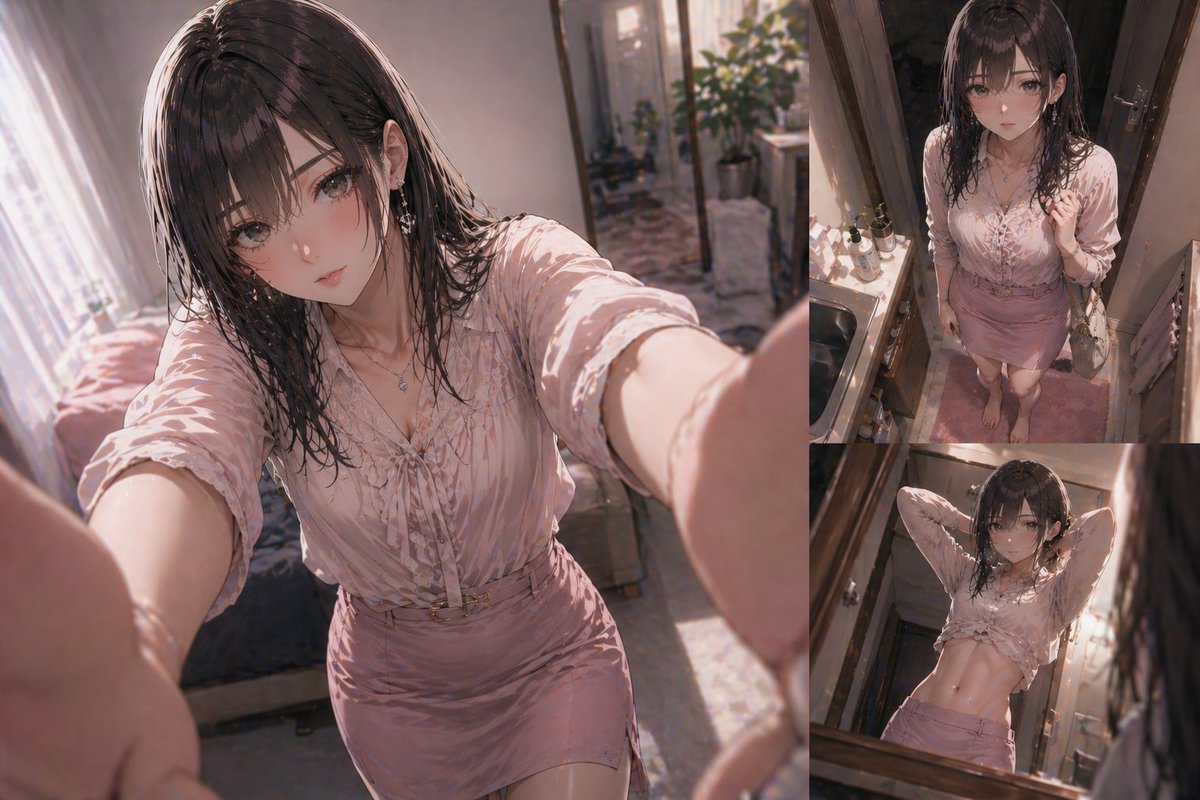 MilkPuree's tweet photo. 元女の子の女装男子　ミホくん28歳
#男の娘
#AIイラスト部
#AI男の娘部 
❤【男の娘ASMR】販売中❤
先生、私おちんちん生えちゃいました。略 https://t.co/er3ZturWSy https://t.co/l6IkMW0hbs