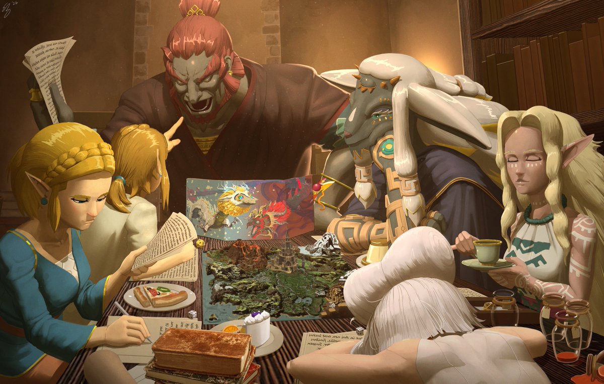 SnagBack's tweet photo. Dungeons and Ganons

#Zelda #fanart https://t.co/MOkTywQMYp