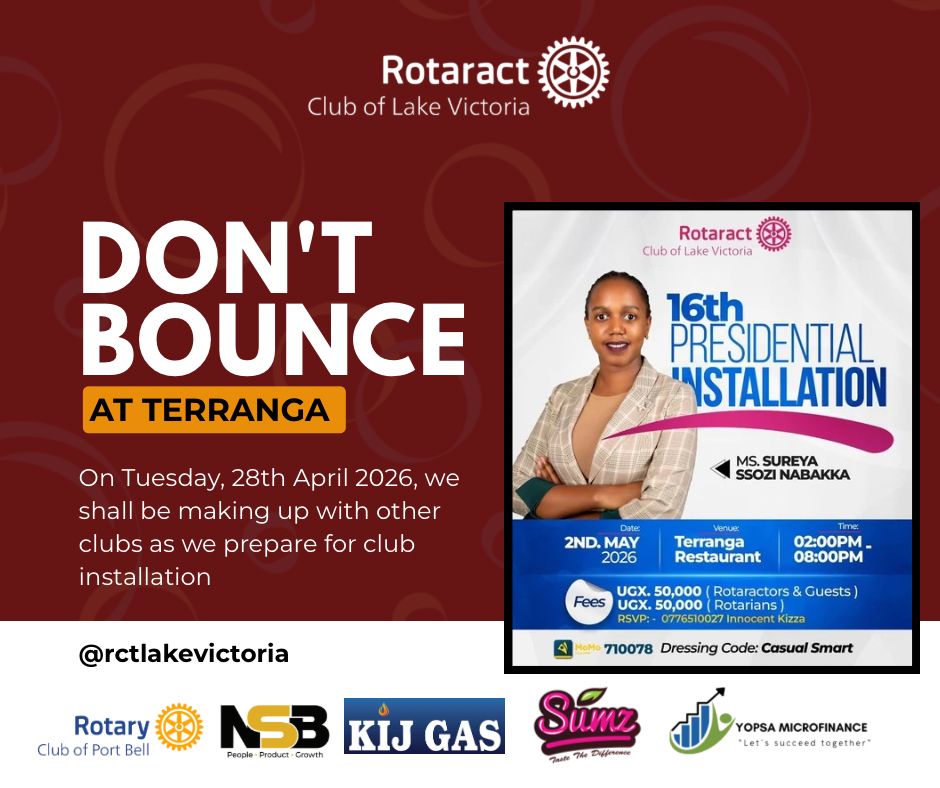 Rotaract Club of Lake Victoria tweet media