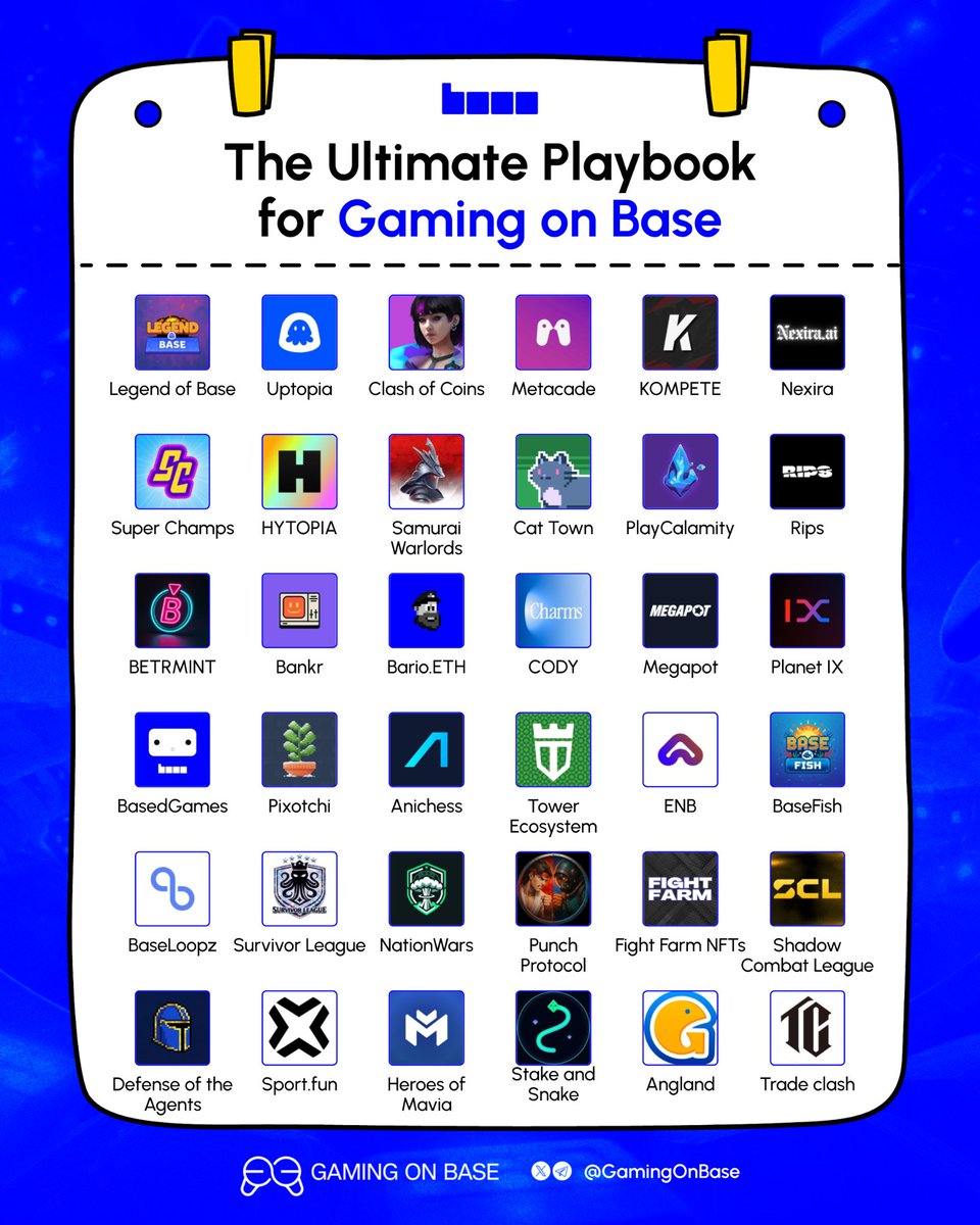 Gaming on Base tweet media