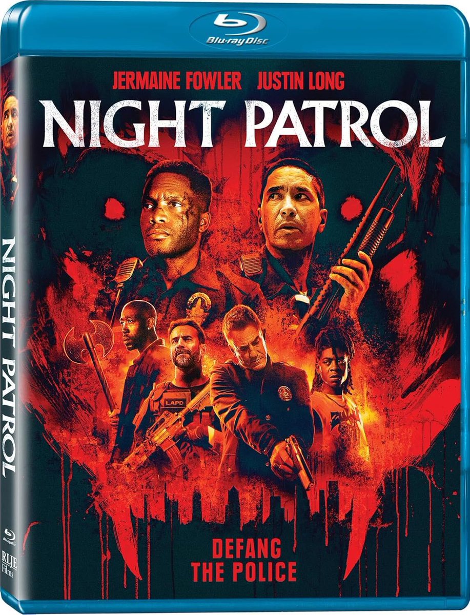 dawnofthediscs's tweet image. Coming to Blu-ray 6/30 from @RLJEfilms 

Night Patrol (2025) Blu-ray 

Pre-order: amzn.to/4udiZZA

SPECIAL FEATURES:
BEHIND-THE-SCENES FEATURETTE
FILMMAKER COMMENTARIES
OUTTAKES REEL
VFX REEL

#CMPunk #Horror #PhysicalMedia #Movienight #Filmstagram  #4K #HorrorCommunity