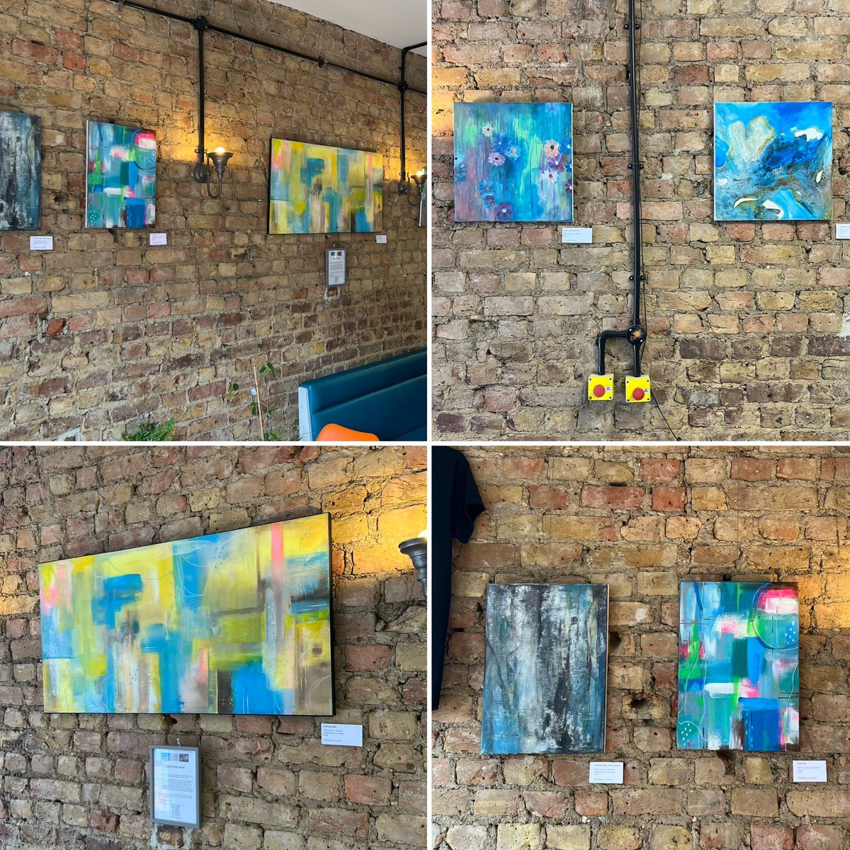 CraftTooting's tweet image. Finally, we’ve got round to putting some artwork on the wall! Come check out (Insta @milenarosa_acrylicart) awesome paintings 🖼️ 🎨 They’re for sale so if you like what you see and want to support a local artist.. Or just drink a beer and admire! #Tooting #Craftbeer #SupportLocal