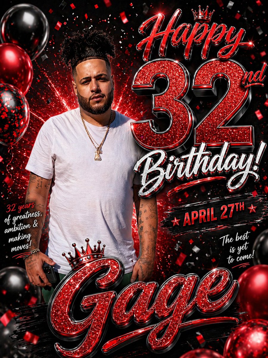 SlickGtv's tweet photo. Blessed to see another year🥳🥳🥳 https://t.co/BCOSJf7Xax