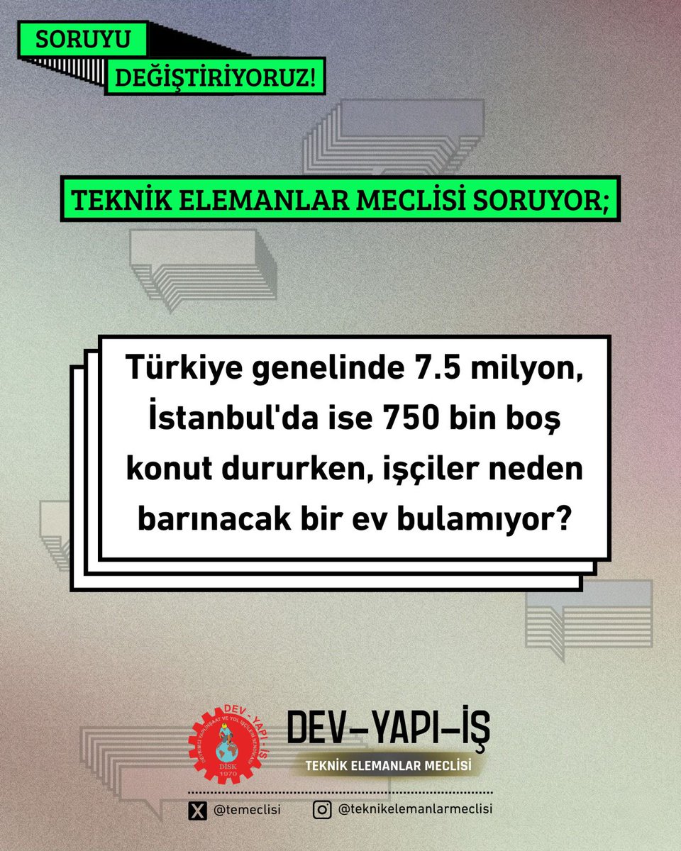 temeclisi's tweet photo. GYODER 20. zirvesi 27-28 Nisan’da Zorlu Center’da.
Konut rant için beklerken emekçiler kira ve borç altında eziliyor.
“Soruyu değiştiriyoruz” diyorlar.
Soruyu değiştirdik!
Cevap verin!
@gyoderonline
#gyoder #gayrimenkulzirvesi #soruyudeğiştirmek https://t.co/Z6Ga8fqwUS