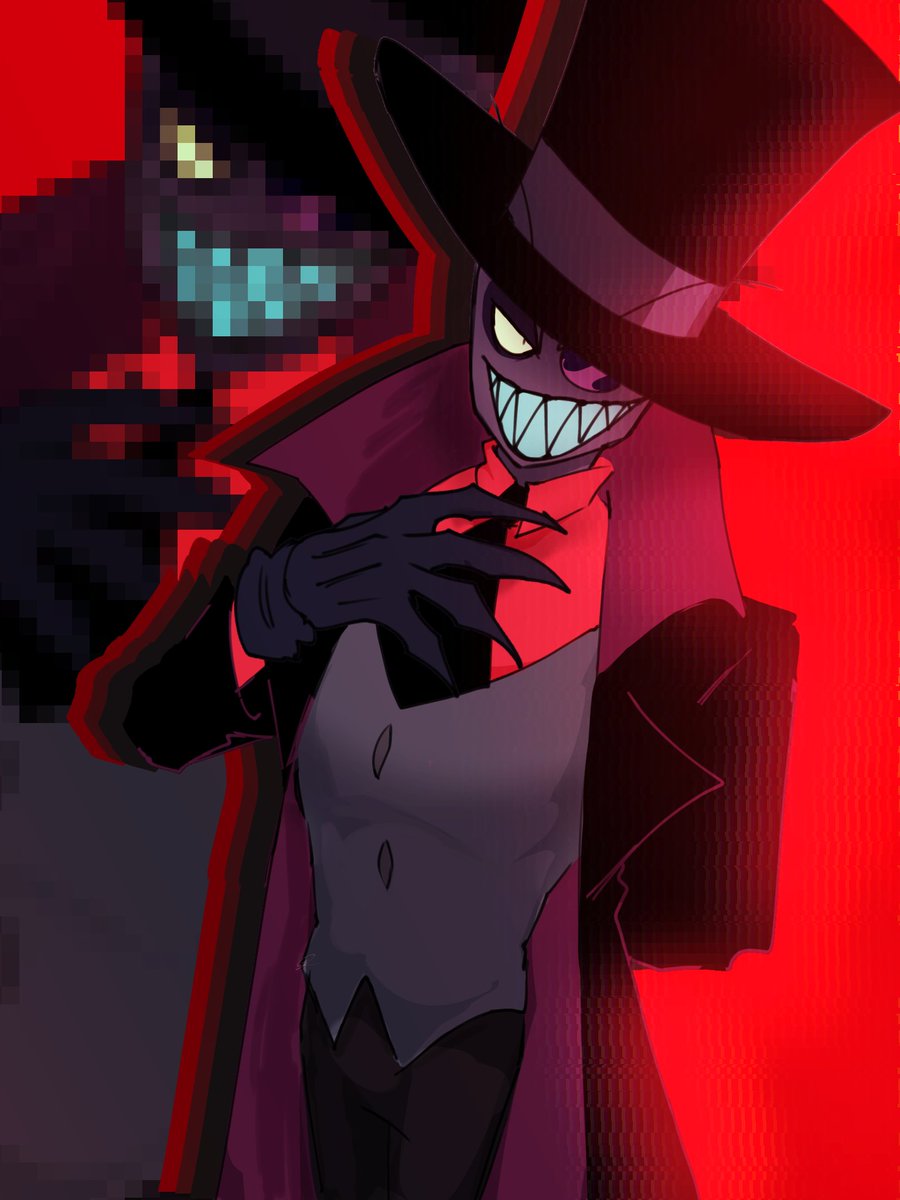 ducky0ducks's tweet image. I AM SO HYPE UP HOLY SHIT #villainous #blackhat