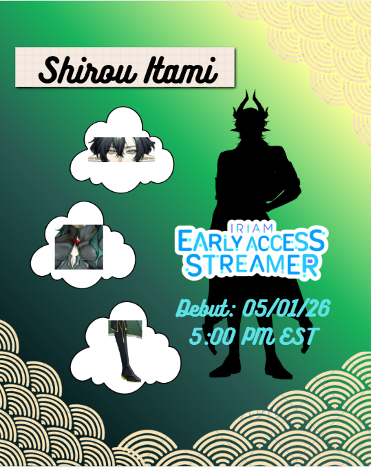 Shirou Itami (Iriam Streamer) tweet media